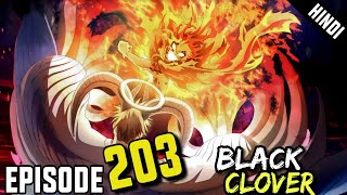 Black Clover Episode 203 Explained in Hindi blackclover [upl. by Yllut738]