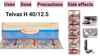 Telvas h 40125 tablet uses dose side effects price in hindi [upl. by Colville405]