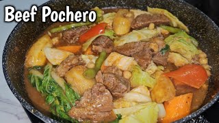 Beef Pochero Madiskarteng Nanay by mhelchoice [upl. by Giustina]