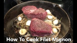 Fillet Mignon Recipe  How to make perfect Fillet Mignon Steaks [upl. by Vinnie]