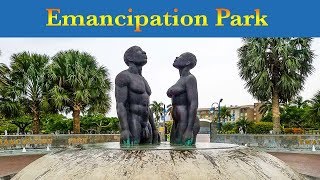 Emancipation Park dedication to the Emancipation of slaves [upl. by Ahsiaa]