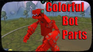 Spore  Mod Color Bots Parts [upl. by Ahseket]