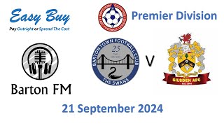 Barton Town v Silsden AFC NCEL 21 September 2024 [upl. by Sherer926]