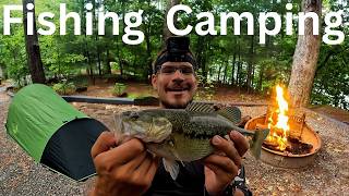 Fishing and Camping at Philpott Lake For Largemouth Bass Walleye and Smallmouth [upl. by Oirazan]