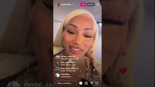 Stefflon Don  Instagram Live December 16 2023 [upl. by Aihsenet172]