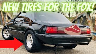 Turbo Foxbody Gets NEW MEATS Nitto NT555RII Tire Review [upl. by Daffy551]