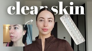 How I cleared my acne holistically coming off the pill no Roaccutane [upl. by Nylasej]