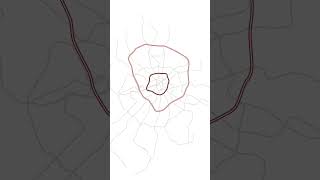 Les trois lignes circulaires du métro de Moscou expliquées  transports train metro [upl. by Steinberg]