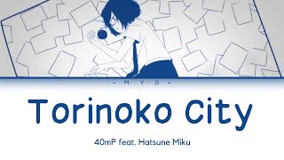 Torinoko City  40mP feat Hatsune Miku  short ver from Project Sekai  Lirik  Terjemahan [upl. by Ahseem]