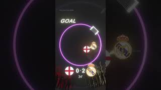 ENGLAND vs REAL MADRID🤯footballmarbles footballedit neonarcade england realmadrid [upl. by Eisnil]