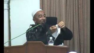 Ustaz Azhar 2010  Demo Basuh Kencing Guna Tisu [upl. by Tsnre]