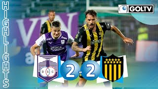 Defensor Sporting 2  2 Peñarol  GOLES  Primera División de Uruguay [upl. by Bigler]