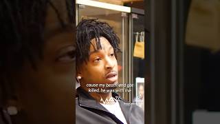 21 Savage Speaks On Finding His Potential As A Rapper rap shorts [upl. by Ennail]