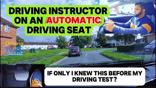 Driving Instructor On Driving Seat In An Automatic Car  If Only I Knew This Before My Driving Test [upl. by Bettina653]