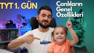 Canlıların Genel Özellikleri  39 Günde TYT Biyoloji Kampı  1 GÜN  yks2025 [upl. by Alejandra52]