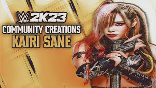 WWE 2K23  Kairi Sane Signatures and Finishers [upl. by Ilrebma]