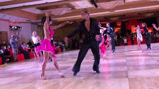 California Open 2018  Oleg Astakhov and JJ  Scholarship Open Latin A final  winners [upl. by Liw]