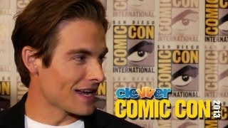 Kevin Zegers Talks Fight Scenes in The Mortal Instruments amp Sequel 2013 ComicCon [upl. by Tletski]