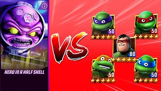 TMNT Legends Pulverizer Ninja Turtles Classic VS Kraang Prime [upl. by Jansen457]