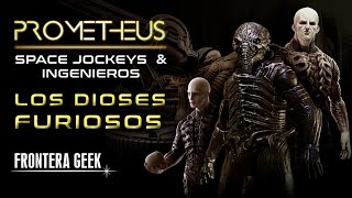 ¿Cuál es LA VERDAD de los INGENIEROS en PROMETHEUS  ¿Qué habla DAVID en PROMETEO  SPACE JOCKEY [upl. by Nereus]