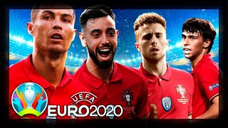 TORNEIO EURO 2020 COM PORTUGAL  PES 2021 [upl. by Anyrb]