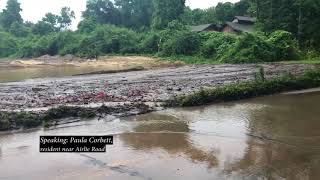 Construction flooding on Airlie Road from State Street Development [upl. by Lehcer]