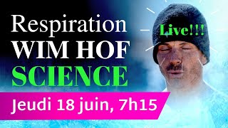 RESPIRATION WIM HOF SCIENCE 3 cycles Wim Hof en 12  réponse à Loris Vitry sur les surrénales [upl. by Sefton450]