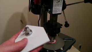 Sharpening gravers with a drill press [upl. by Tricia]