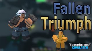 TDS Duo Triumph Fallen With Brawler Strategy Winter Abyss  Abyssal Bruiser [upl. by Lyudmila269]