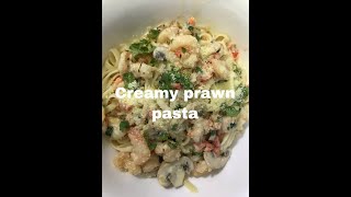 Creamy prawn pastaeasy to makequick meal [upl. by Latin]