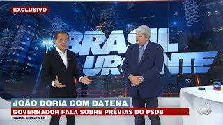 Doria diz que mesmo se perder as prévias do PSDB não sairá do partido [upl. by Pawsner]