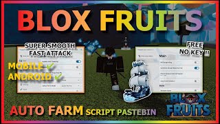 BLOX FRUITS Script Mobile UPDATE 21 AUTO FARM  FIND LEVIATHAN  AUTO RAID  V4  SMOOTH NO KEY [upl. by Fionnula]