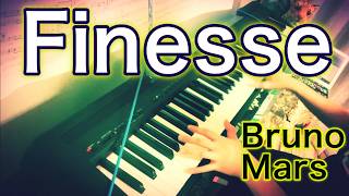 【Bruno Mars】Finesse  Piano Cover [upl. by Blood398]