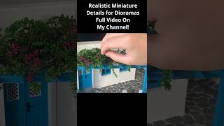 How to Make REALISTIC Details for Miniature DIORAMAS diorama diy miniature [upl. by Amar]