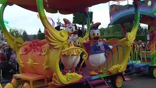 20th Anniversary Train long version  Disneyland Paris 20 [upl. by Teteak]