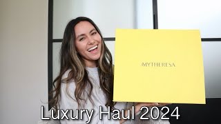 LUXURY HAUL 2024  MYTHERESA UNBOXING [upl. by Kial113]