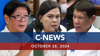 UNTV CNEWS  October 28 2024 [upl. by Lorine]