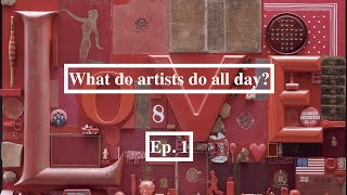 What do artists do all day  Sir Peter Blake 12 [upl. by Llacam605]