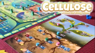 Cellulose A Plant Cell Biology Game Updated Overview Kickstarter Launch on April 13th 2021 [upl. by Evaleen]