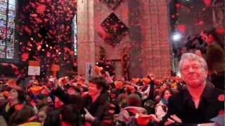 160213 slotfeest SintBavodag  SintBaafskathedraal Gent [upl. by Perla]