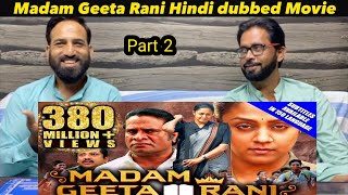 Madam Geeta Rani Raatchasi Part 2 Hindi Dubbed Full Movie  Jyothika Hareesh Peradi [upl. by Heng]