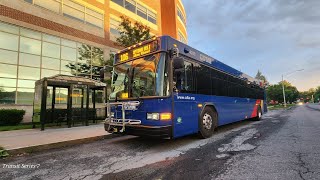 New Voith DIWA8 NXT Transmission Ride on Board CDTA Brand new 2024 Gillig Low Floor 40 4243 [upl. by Emmy]