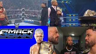 Roman Reigns And Jey Uso Comes Face To FaceCody Rhodes Callout GuntherWwe Smackdown Review191024 [upl. by Nerhe]