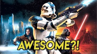 STAR WARS BATTLEFRONT II ASALTO A THEED  CLONES DROIDES Y VEHICULOS DE TODO TIPO [upl. by Olenta]