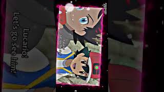 LUCARIO AND GRENINJA  THE WAVE OF DESTINY  CLIPS EDIT NO LOVE SONG pokemon anime viral [upl. by Naux244]