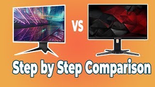 Dell Alienware AW2518HF vs Acer Predator XB252Q  Which is the best 240hz Monitor [upl. by Dorolice568]