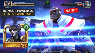 4 Star Proxima Midnight Against Nameless Thanos  True Damage Queen  Marvel Contest of Champions [upl. by Wedurn]