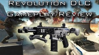 Peacekeeper SMG Gameplay on Grind w VSAT and Warthog  Revolution DLC Review Black Ops 2 [upl. by Oiznun]