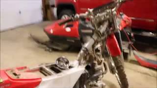 crf230f uncorkingunjetting pt1 Tear down [upl. by Berey]