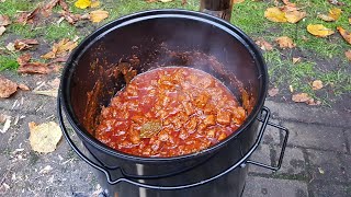 BBQ Gulas u kotliću kazanu koju niste nikad probali Video recept gulasch food gulas bbq [upl. by Ara]